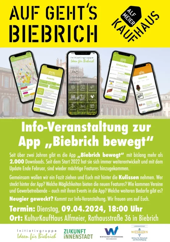 Info-Veranstaltung zur App „Biebrich bewegt“